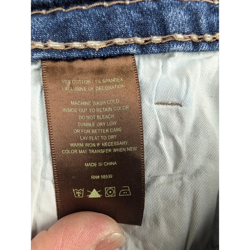 KUT‎ from the Kloth Women Blue Straight Leg Denim Jeans Size 10